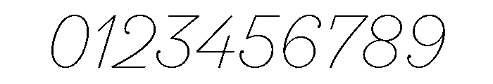 Sant'Elia Script Extra Light Font OTHER CHARS