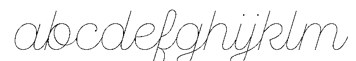 Sant'Elia Script Line FONT