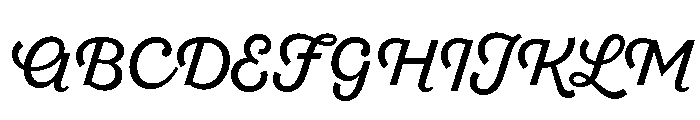 Sant'Elia Script Regular Font UPPERCASE
