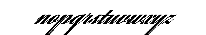 Savanna Script Black Font LOWERCASE