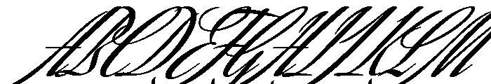Savanna Script Bold Font UPPERCASE