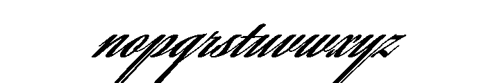 Savanna Script Bold Font LOWERCASE