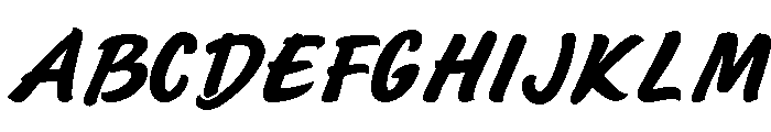 Sayer Script Regular Font UPPERCASE
