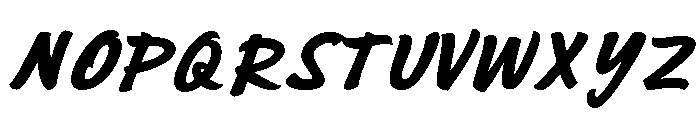 Sayer Script Regular Font UPPERCASE