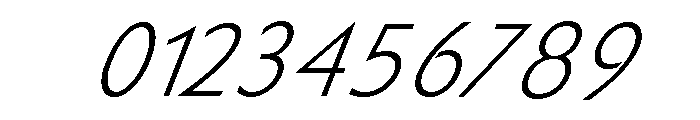 Sayer Spiritual Regular Italic Font OTHER CHARS