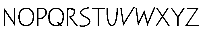 Sayer Spiritual Regular Font UPPERCASE