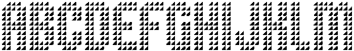 SB Grip Angle Inset Fill 4 otf (400) Font UPPERCASE