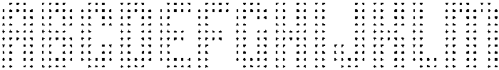 SB Grip Circle Inset Centered 2 otf (400) Font UPPERCASE