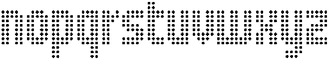 SB Grip Circle Inset Centered 3 otf (400) Font LOWERCASE