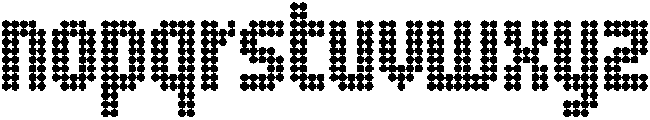 SB Grip Circle Inset Centered Full otf (400) Font LOWERCASE