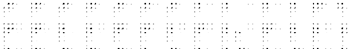 SB Grip Dot Open Fill 3 otf (400) Font UPPERCASE