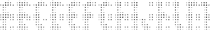 SB Grip Dot Open Full otf (400) Font UPPERCASE