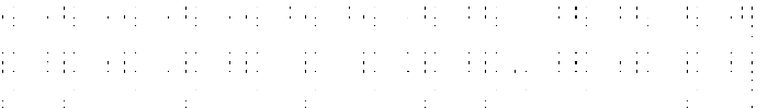 SB Grip Dot Open Gap V otf (400) Font UPPERCASE