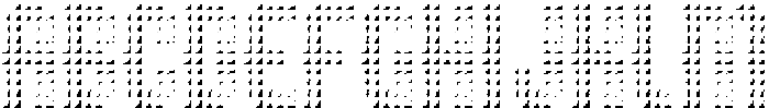 SB Grip Pixel Open Fill 3 otf (400) Font UPPERCASE