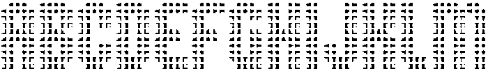 SB Grip Pixel Open Fill 5 otf (400) Font