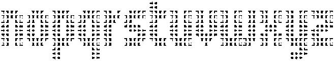 SB Grip Pixel Open Fill 5 otf (400) Font LOWERCASE