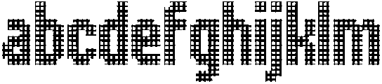 SB Grip Pixel Open Full otf (400) FONT