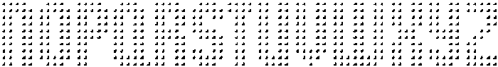 SB Grip Pixel Solid Fill 2 otf (400) Font UPPERCASE