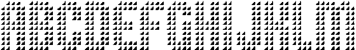 SB Grip Pixel Solid Fill 3 otf (400) Font