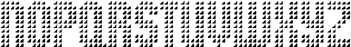 SB Grip Pixel Solid Fill 3 otf (400) Font UPPERCASE