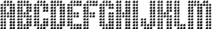 SB Grip Pixel Solid Fill 4 otf (400) Font