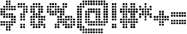 SB Grip Pixel Solid Fill 5 otf (400) Font OTHER CHARS