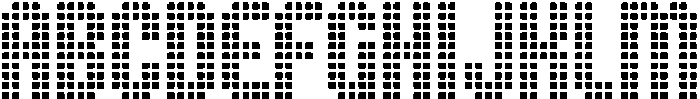 SB Grip Pixel Solid Fill 5 otf (400) Font UPPERCASE