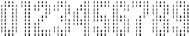 SB Grip Pixel Solid Gap V otf (400) Font OTHER CHARS