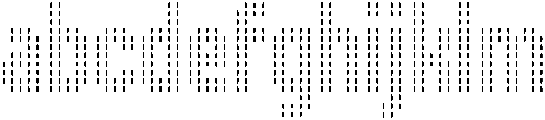 SB Grip Pixel Solid Gap V otf (400) FONT