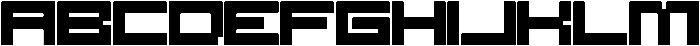SB Raster Extra Wide otf (400) Font UPPERCASE