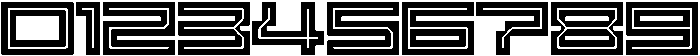 SB Raster Inline Extended otf (400) Font OTHER CHARS