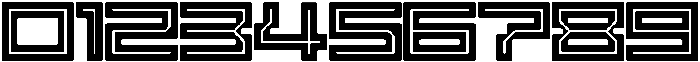 SB Raster Inline Extra Wide otf (400) Font OTHER CHARS