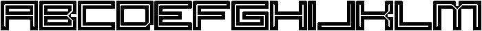 SB Raster Inline Extra Wide otf (400) Font