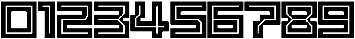 SB Raster Inline Medium otf (500) Font OTHER CHARS