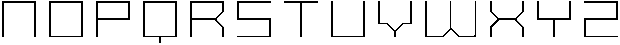 SB Raster Line Medium otf (500) Font LOWERCASE