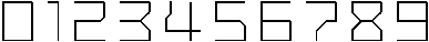 SB Raster Line Semi Condensed otf (400) Font OTHER CHARS