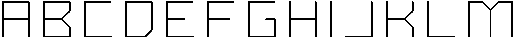 SB Raster Line Semi Condensed otf (400) FONT