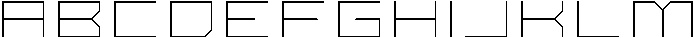 SB Raster Line Wide otf (400) Font