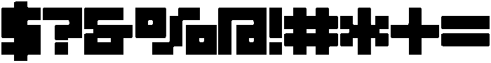 SB Raster Semi Condensed otf (400) Font OTHER CHARS