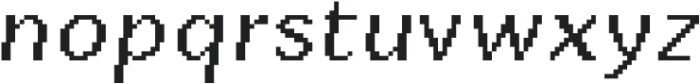 SB Troutbeck Bold Italic otf (700) Font LOWERCASE