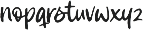 Sbastian West otf (400) Font LOWERCASE