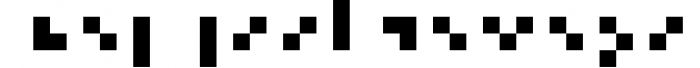 SB Duplex - Pixel font 2 Font LOWERCASE