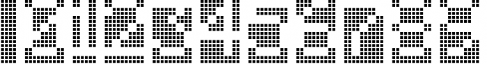 SB Liquid - LCD Font - 28 fonts 18 Font OTHER CHARS