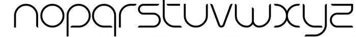 SB Unica - Curved Sans Serif 3 Font LOWERCASE
