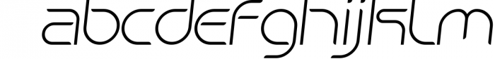 SB Unica - Curved Sans Serif 5 Font LOWERCASE