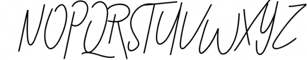 Sbastian Signature Typeface Font UPPERCASE