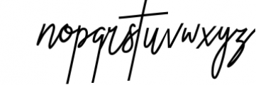 Sbastian Signature Typeface Font LOWERCASE