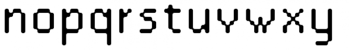 SB Standard Rounded Font LOWERCASE