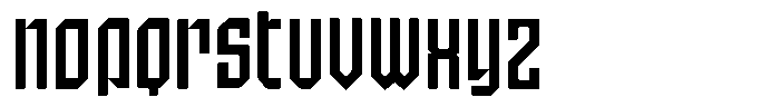 SbB Certiphica Bold Font LOWERCASE