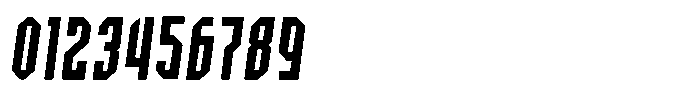 SbB Certiphica Extra Narrow Bold Italic Font OTHER CHARS